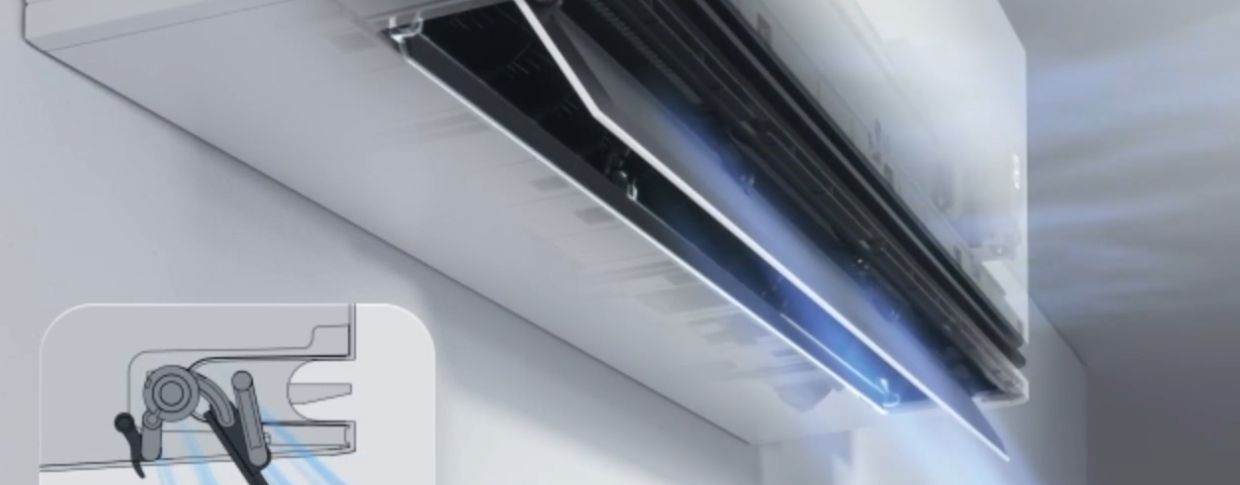 Cửa gió Kép DUAL Vane có trên điều hòa LG IDC09M1