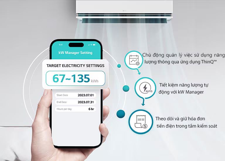 kW Manager sẽ giúp bạn tiết kiệm năng lượng ngay trong tầm tay cực kỳ chủ động