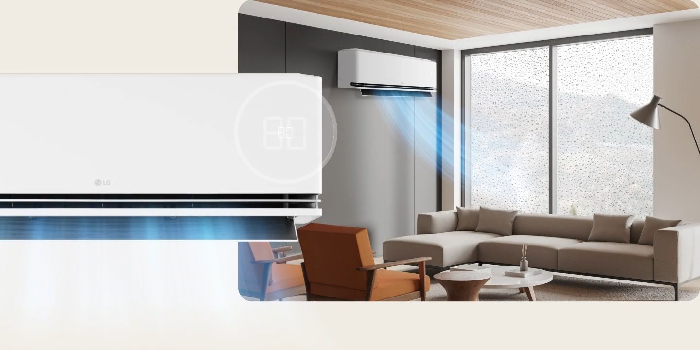 LG IDH12M1 sẽ giúp cân bằng độ ẩm trong căn phòng
