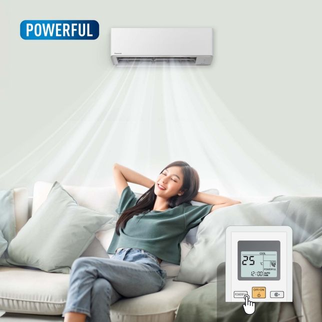 Làm mát nhanh chóng với POWERFUL