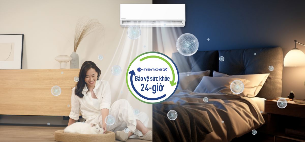 Panasonic tích hợp công nghệ nanoe™ X độc quyền